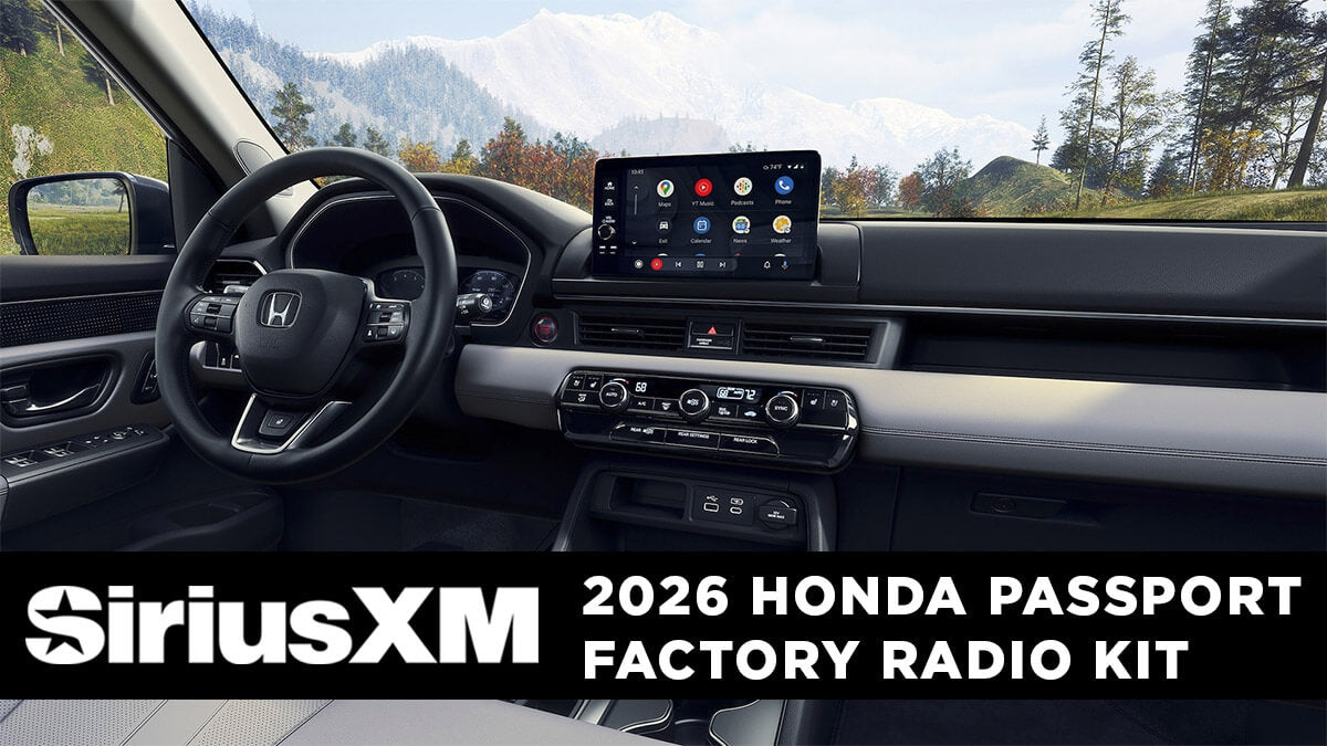 2026 Honda Passport Sirius XM Satellite Radio Factory Stereo Add on Tuner Kit