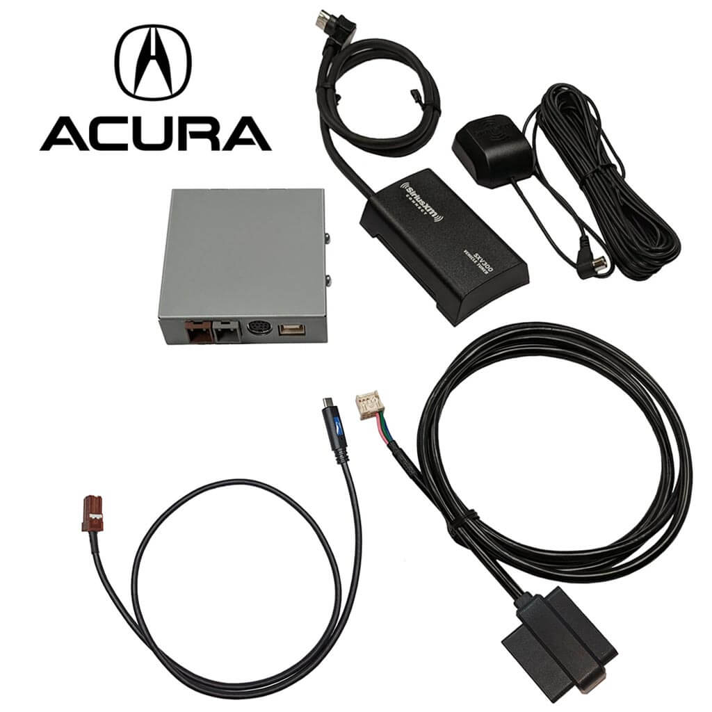 Acura OEM adapter allows you to listen to SiriusXM Radio with factory controls