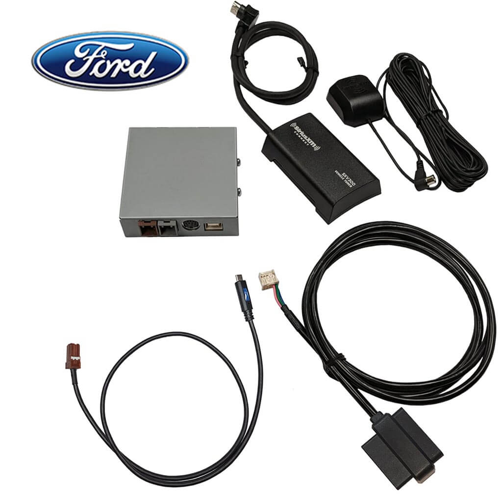 Ford SiriusXM Satellite Radio Factory Stereo Add on Kit with Antenna and Tuner