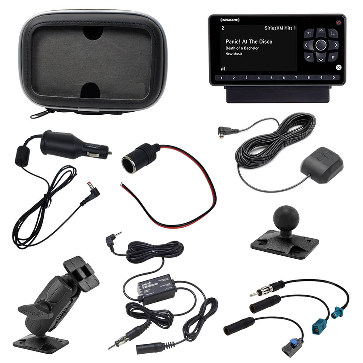 SiriusXM Radio UTV Installation Kit with OnyX EZR Receiver