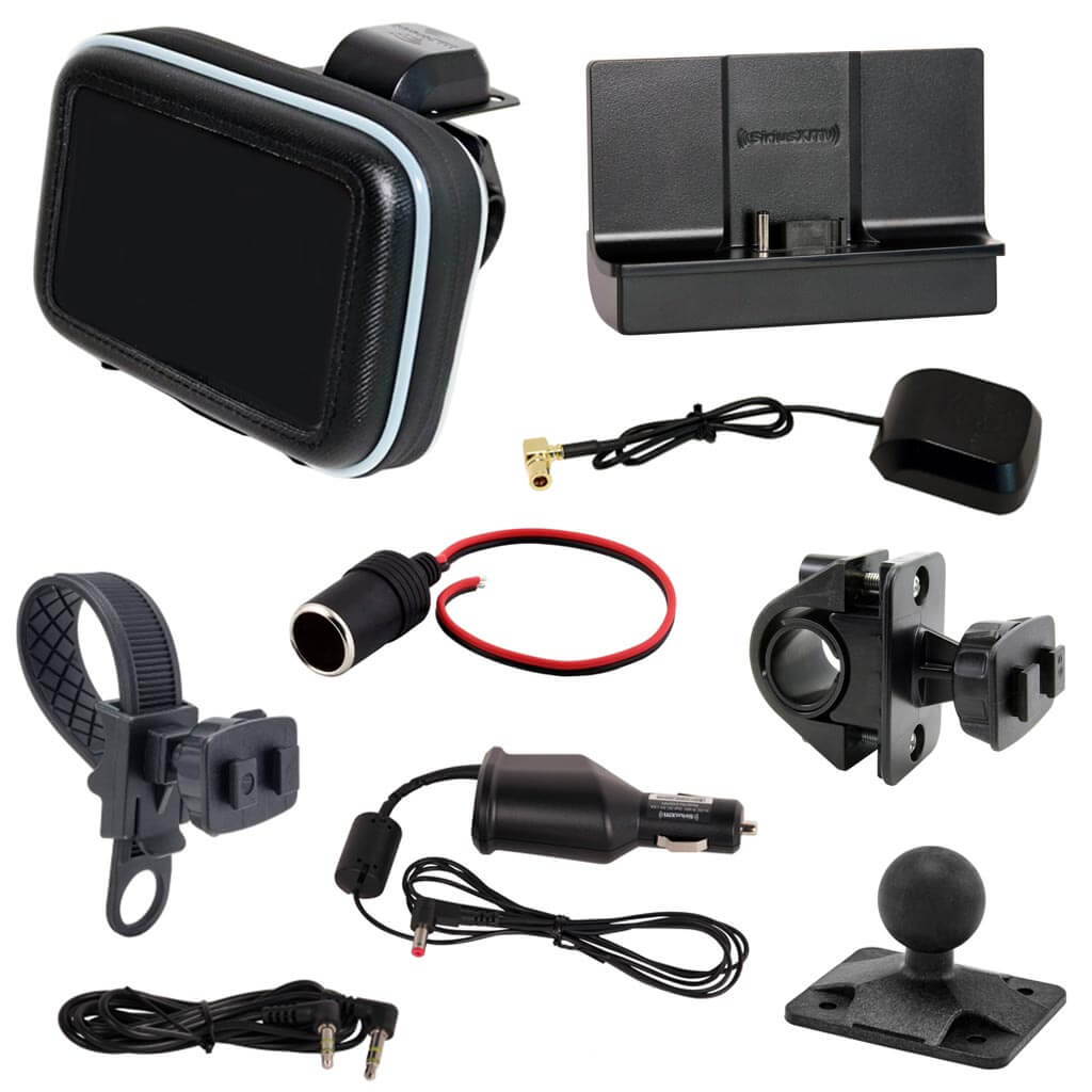 SXMLCR72 SiriusXM Satellite Radio Compact Motorcycle Kit