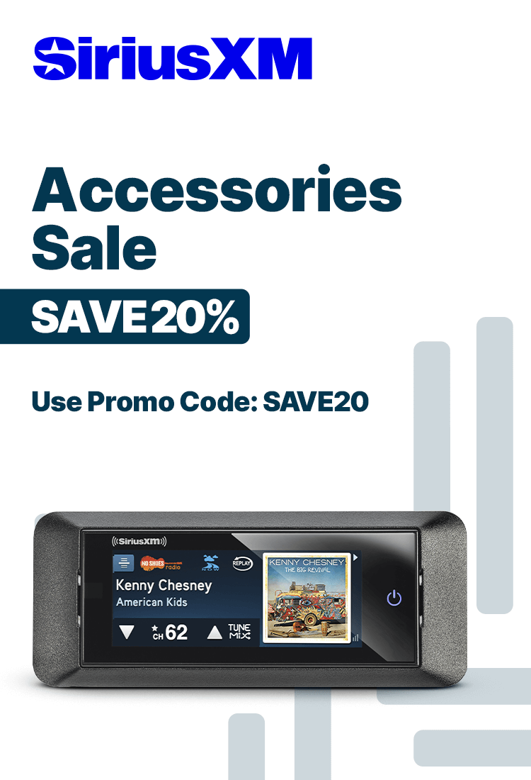 Save 20 Percent on SiriusXM Radio Antennas radios and accessories