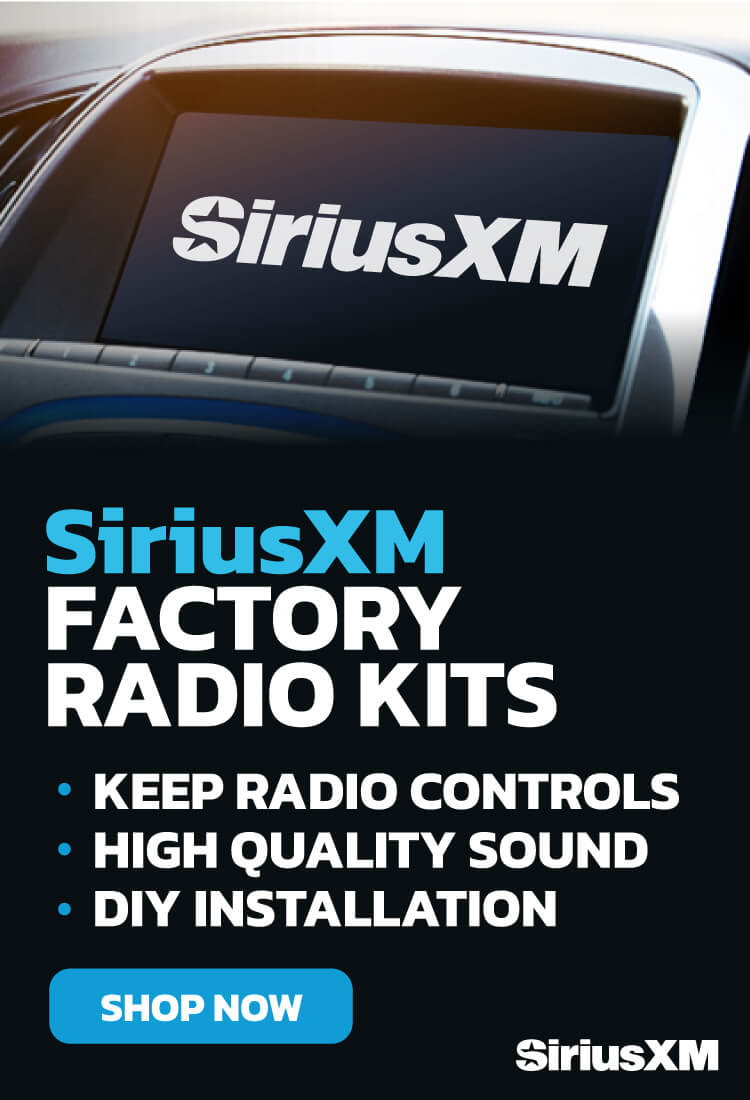 SiriusXM™ Radio Commander Touch™ Motorcycle Kit